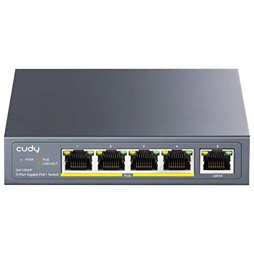 [6971690790998] Cudy GS1005P 5-Port POE+ Switch