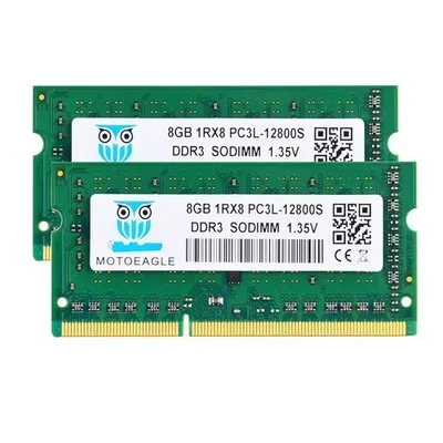 [12020] DDR3L 1600MHz SODIMM 8GB PC3L-12800S 16GB Kit (2x8GB)