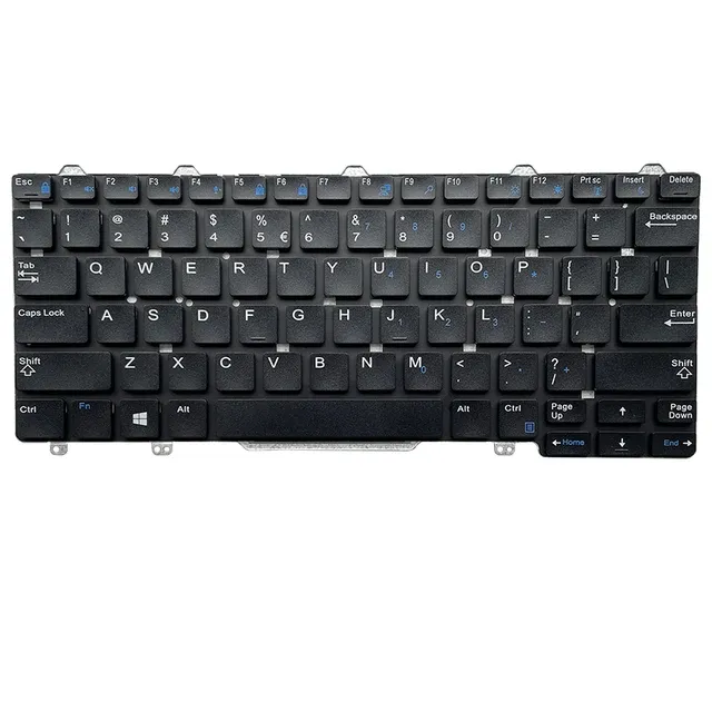 Dell Latitude Keyboard for (3340 3350 5480 5488 5490 7480 7490 E3340 E5450 E5470 E7450 E7470 P72G) Models
