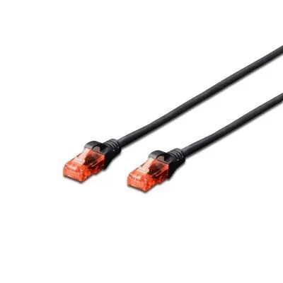 [4017538063830] 0.5M CAT6 Cable in Black