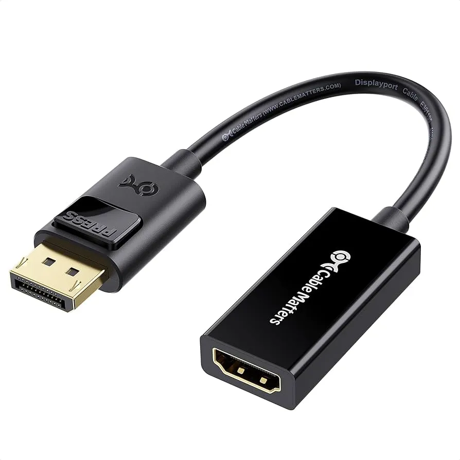 Display Port to HDMI Adapter