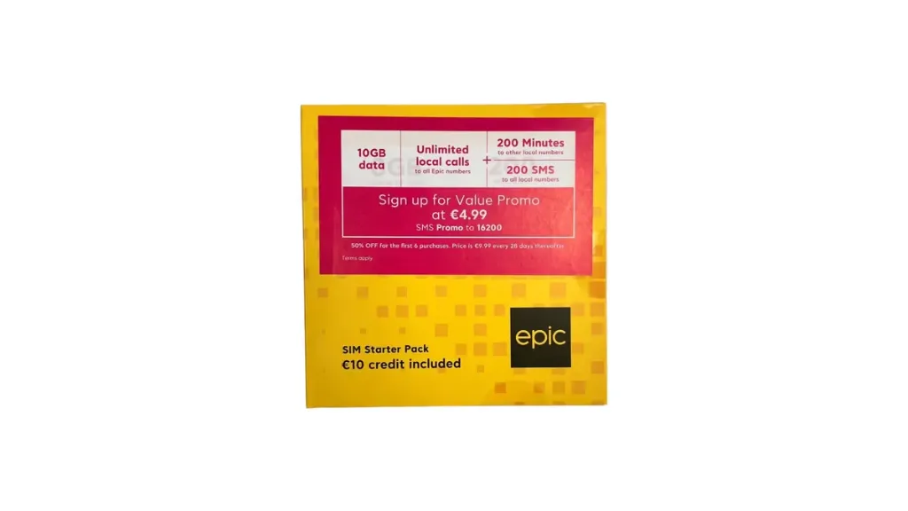 Epic SIM Card
