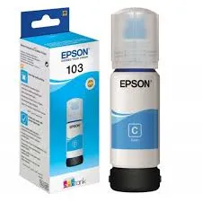 Epson 103 Cyan Ink Bottle
