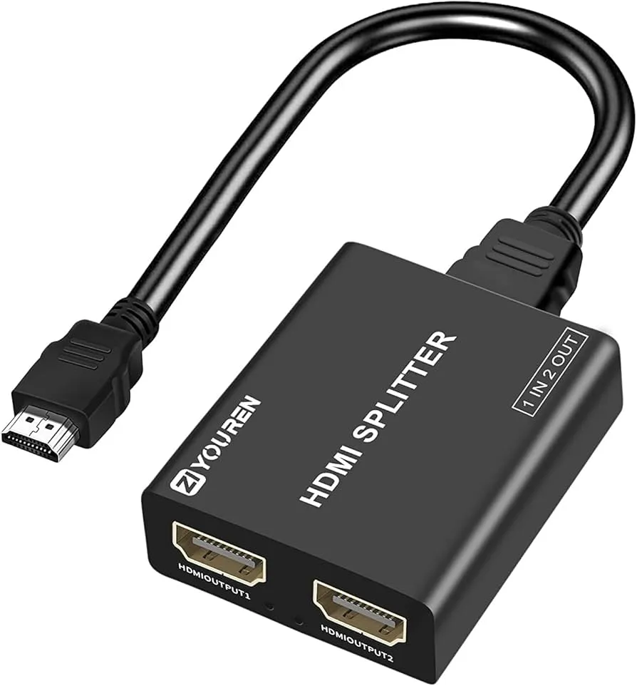 [910395227694] HDMI Splitter (1 to 2)