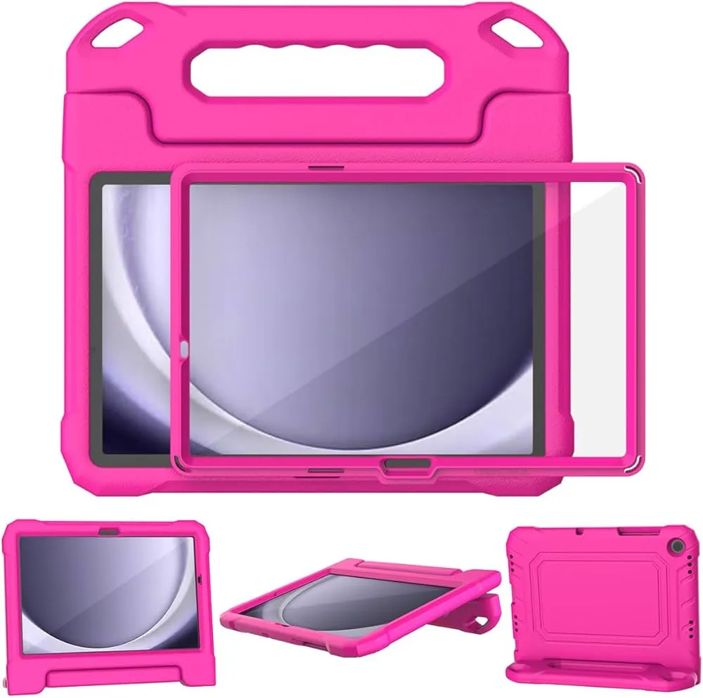 Heavy Duty Kids Tablet Case for Samsung Tab A9+ in Pink