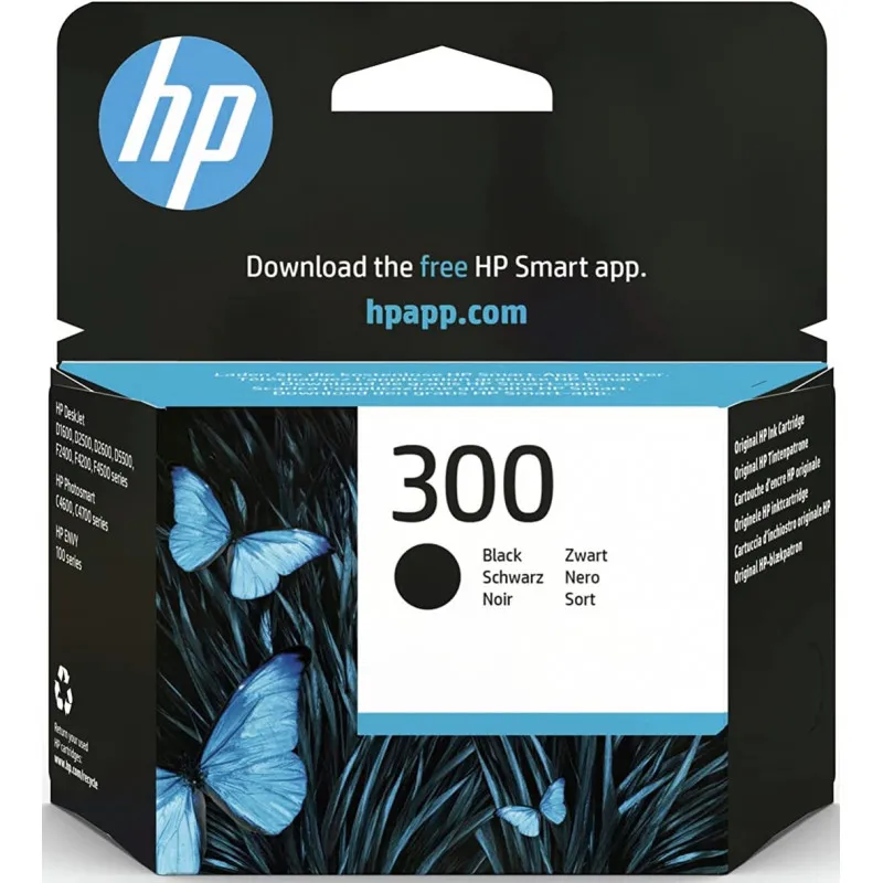 [884962780473] HP 300 Black cartridge