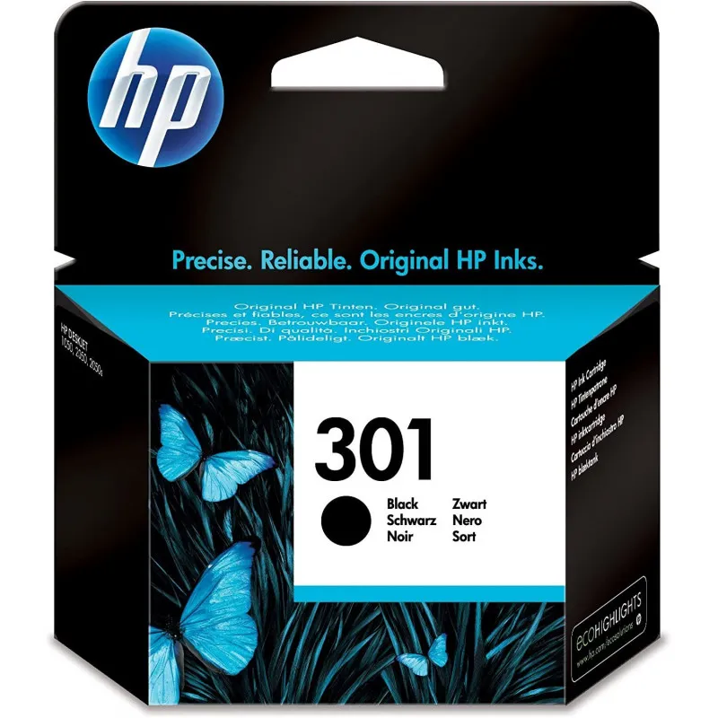 [884962894408] HP 301 Black Ink Cartridge