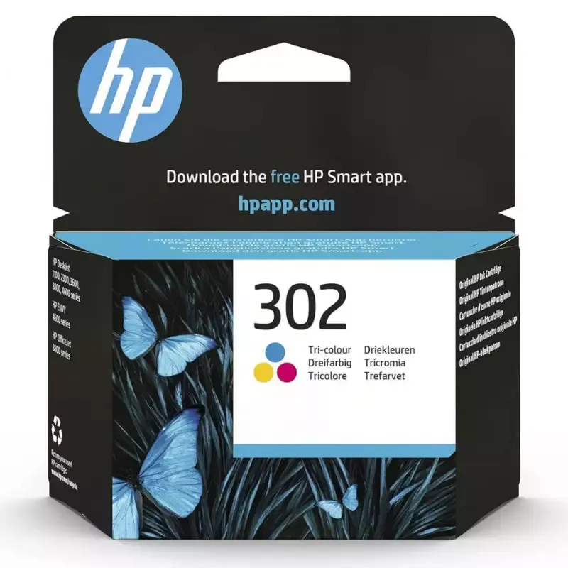 HP 302 Colour Ink Catridge