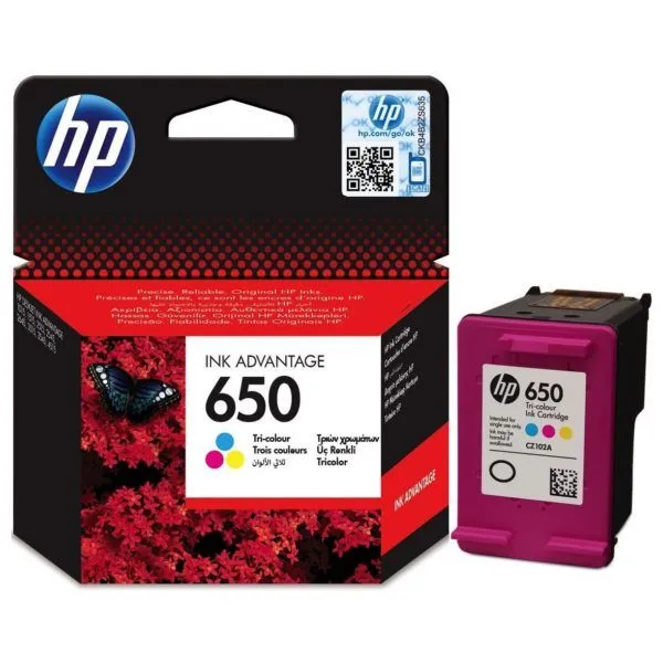 [886112545994] HP 650 Colour Ink Cartridge