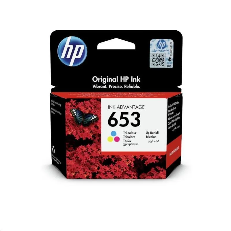 HP 653 Colour Original