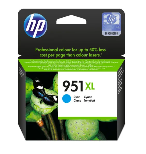 [886111748976] HP 951XL Cyan Cartridge