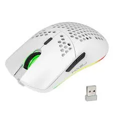 [29246158057] HXSJ T66 Wireless Gaming Mouse in White