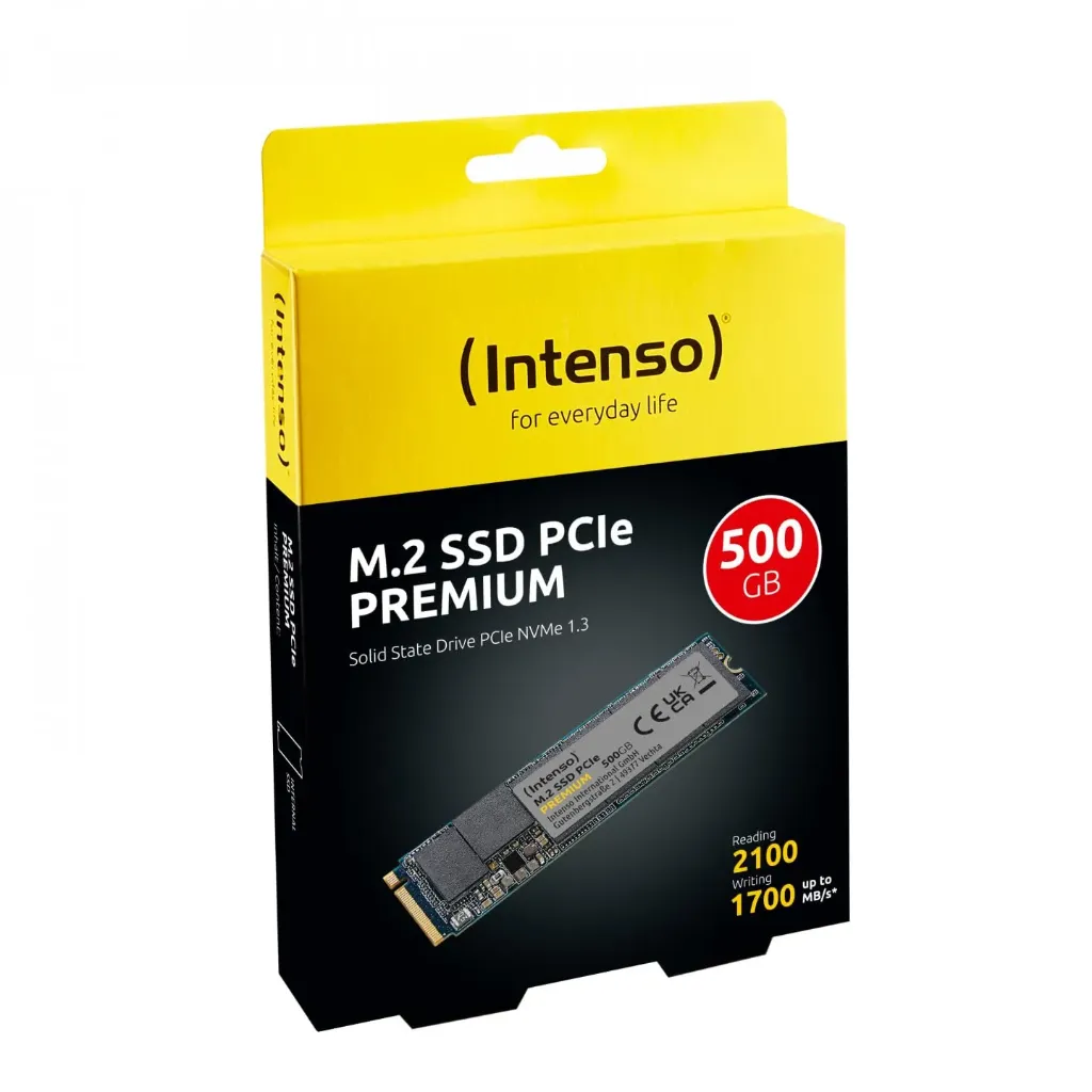 [12436] Intenso Premium 500GB NVMe PCIe 3.0 x 4