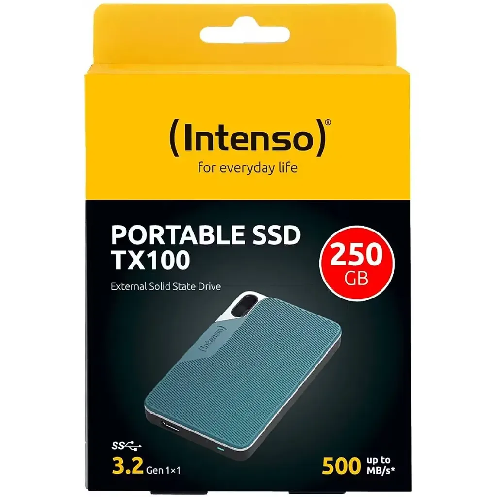 [11205] Intenso TX100 2TB Portable SSD