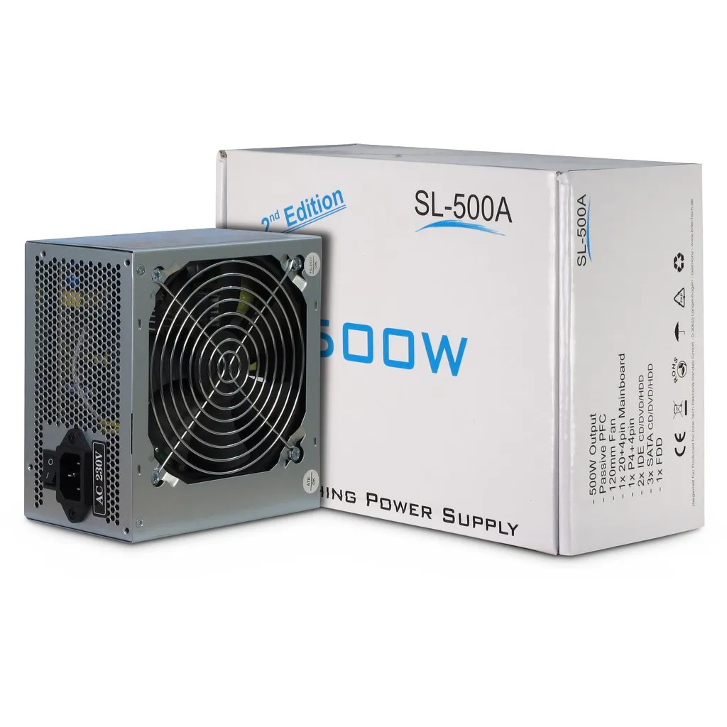 [11315] Inter-Tech 500W SL-500W Power Supply