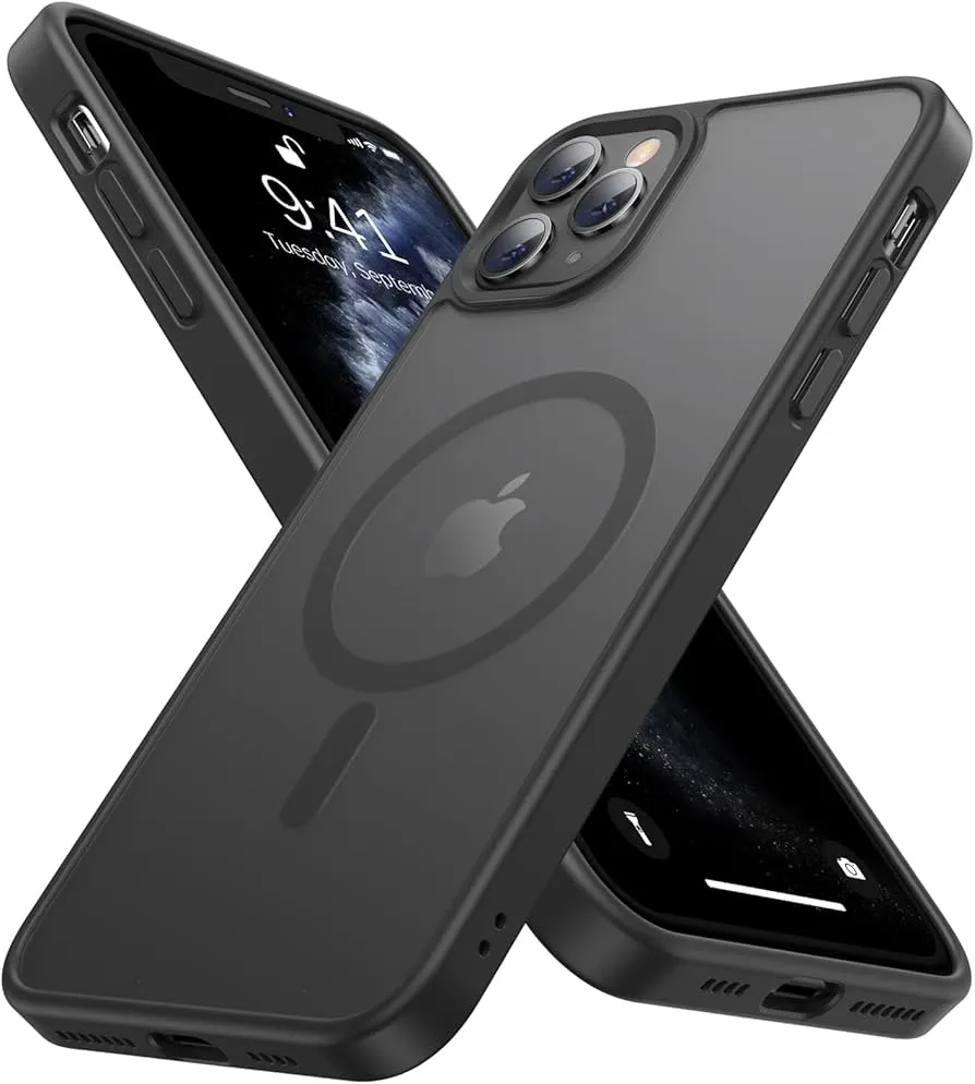 [10555] iPhone 11 Pro Max Phone Case - Black Matte