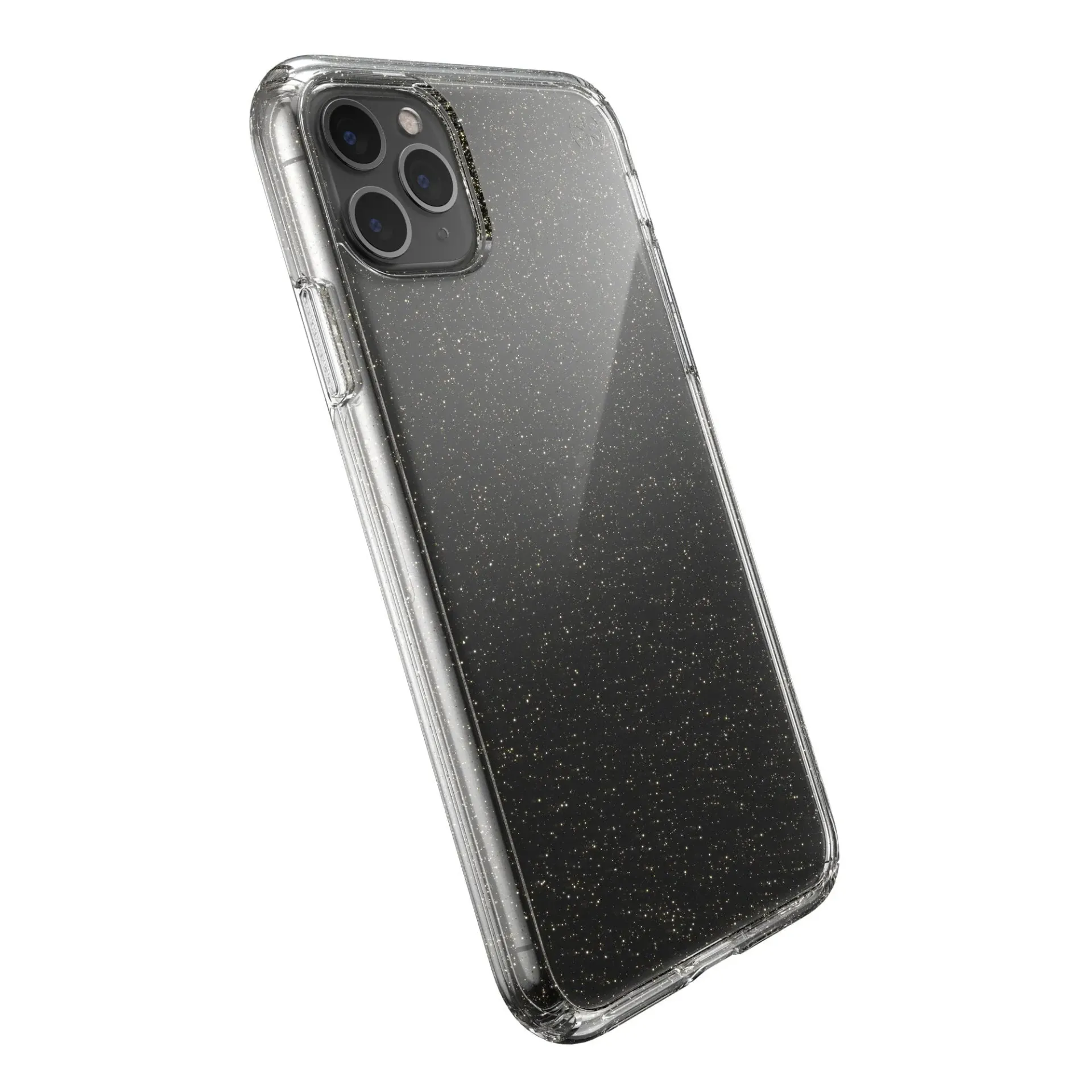 [10584] iPhone 11 Pro Phone Case - Clear & Glitters