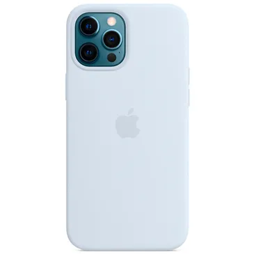 [10542] iPhone 12 Pro Max Phone Case - Light Blue