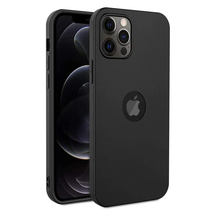 [10591] iPhone 12 Pro Max Phone Case - Matte Black