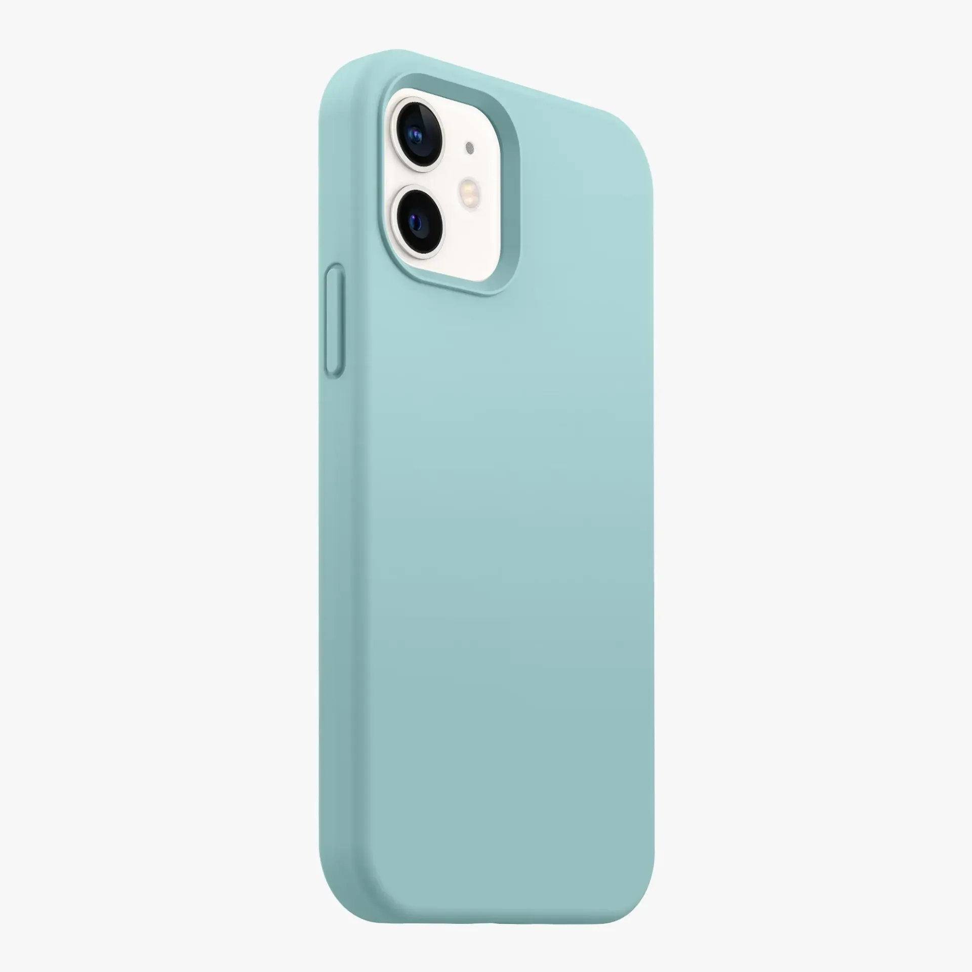 [8034104206312] iPhone 12 Pro Phone Case - Light Teal