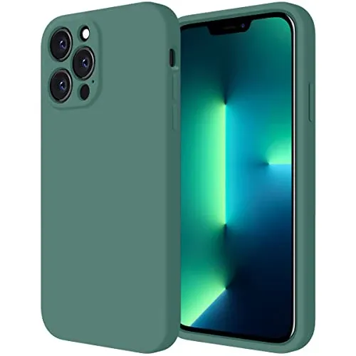 [10571] iPhone 13 Pro Max Phone Case - Soft Teal