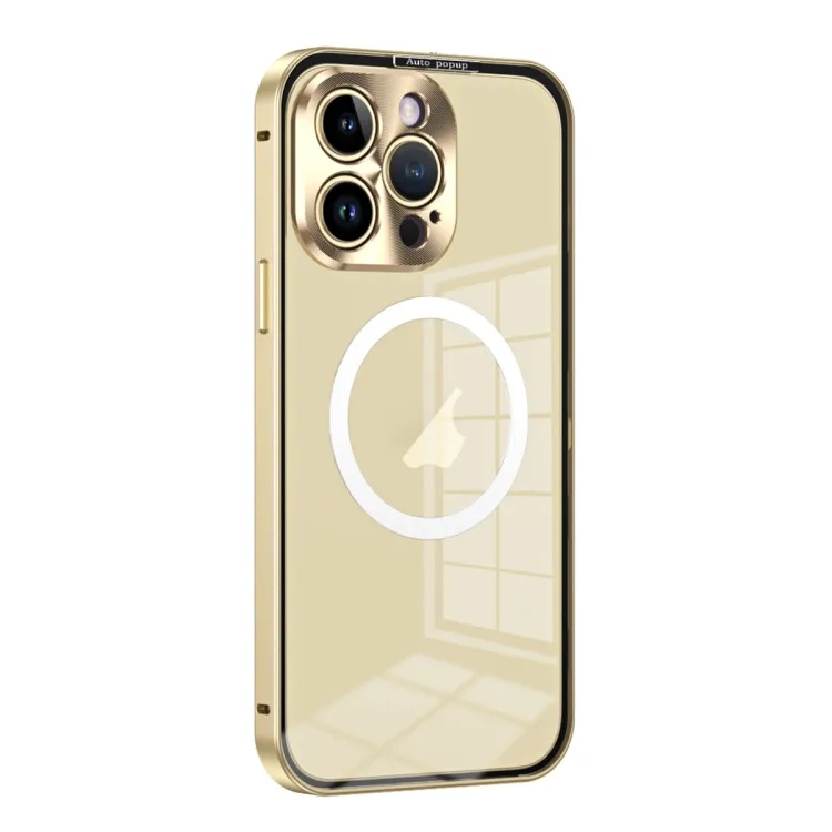 [10523] iPhone 13 Pro Phone Case - Gold with MagSafe