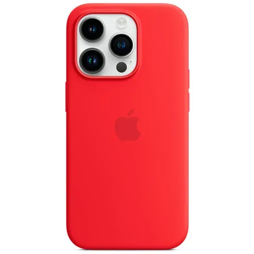 [8031042915900] iPhone 14 Pro Phone Case - Basic Red