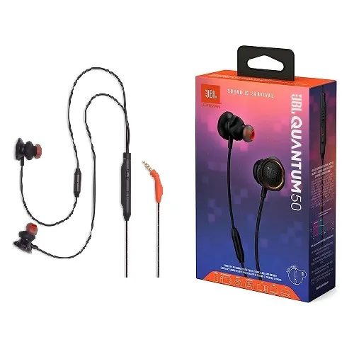 [1200130015472] JBL Quantum 50C | Wired In-Ear Gaming Headset