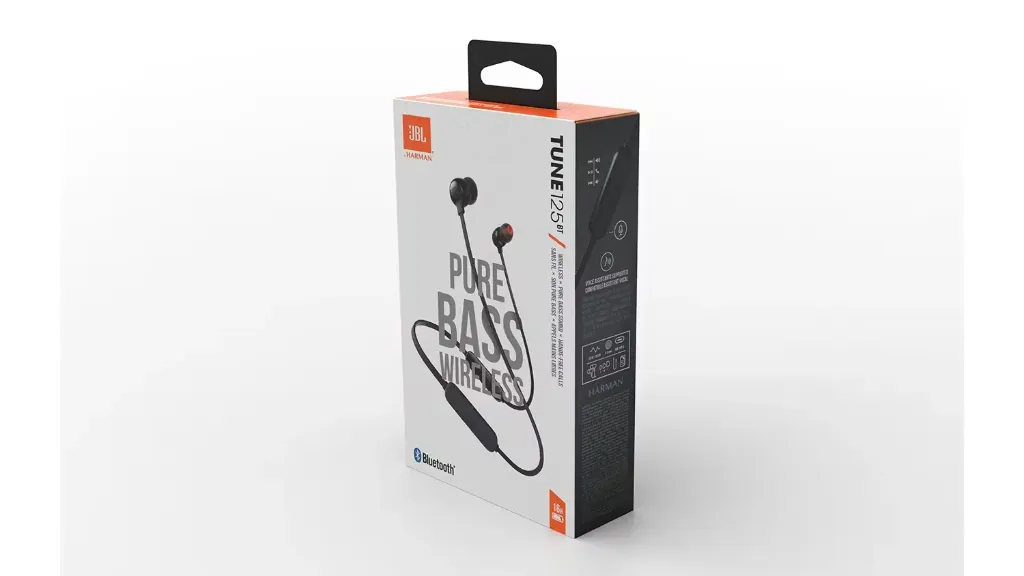 [6925281979651] JBL Tune 125BT Wireless Earphones in Black