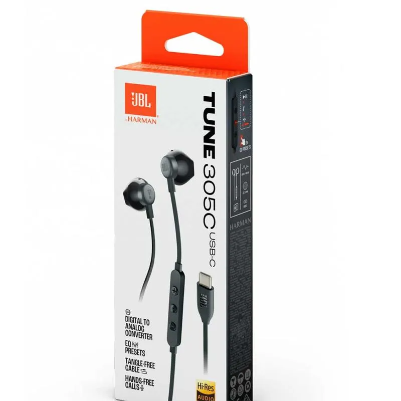 [1200130013898] JBL Tune 305C Black