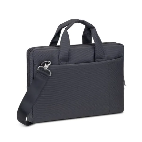 [11031] Laptop Bag with Strap in Black