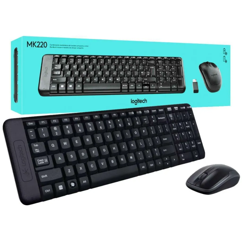 [5099206029859] Logitech MK220 | Wireless Keyboard & Mouse Set