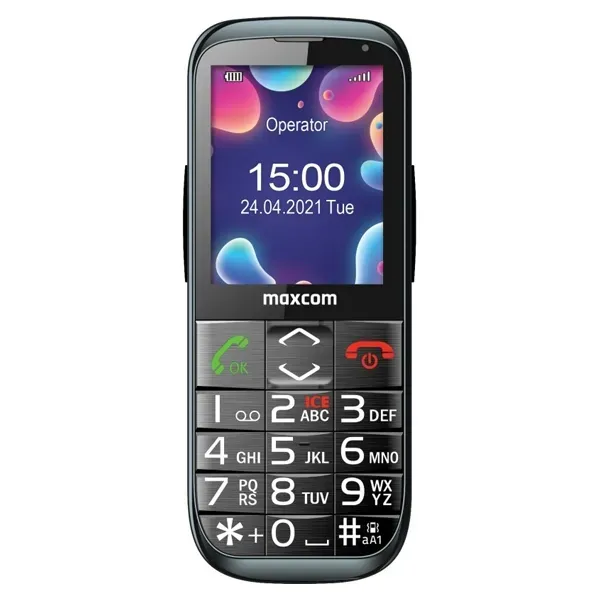 Maxcom 4G LTE Big Button Phone w/ Charging Stand (MM724)