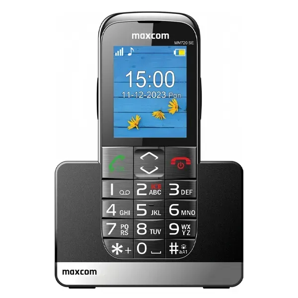Maxcom Big Button Phone w/ Charging Stand (MM720 SE)