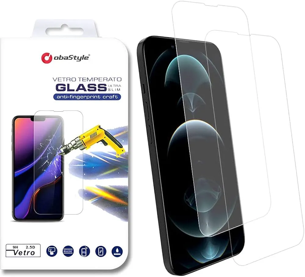 [10495] obaStyle iPhone 13 Mini Tempered Glass Screen Protector