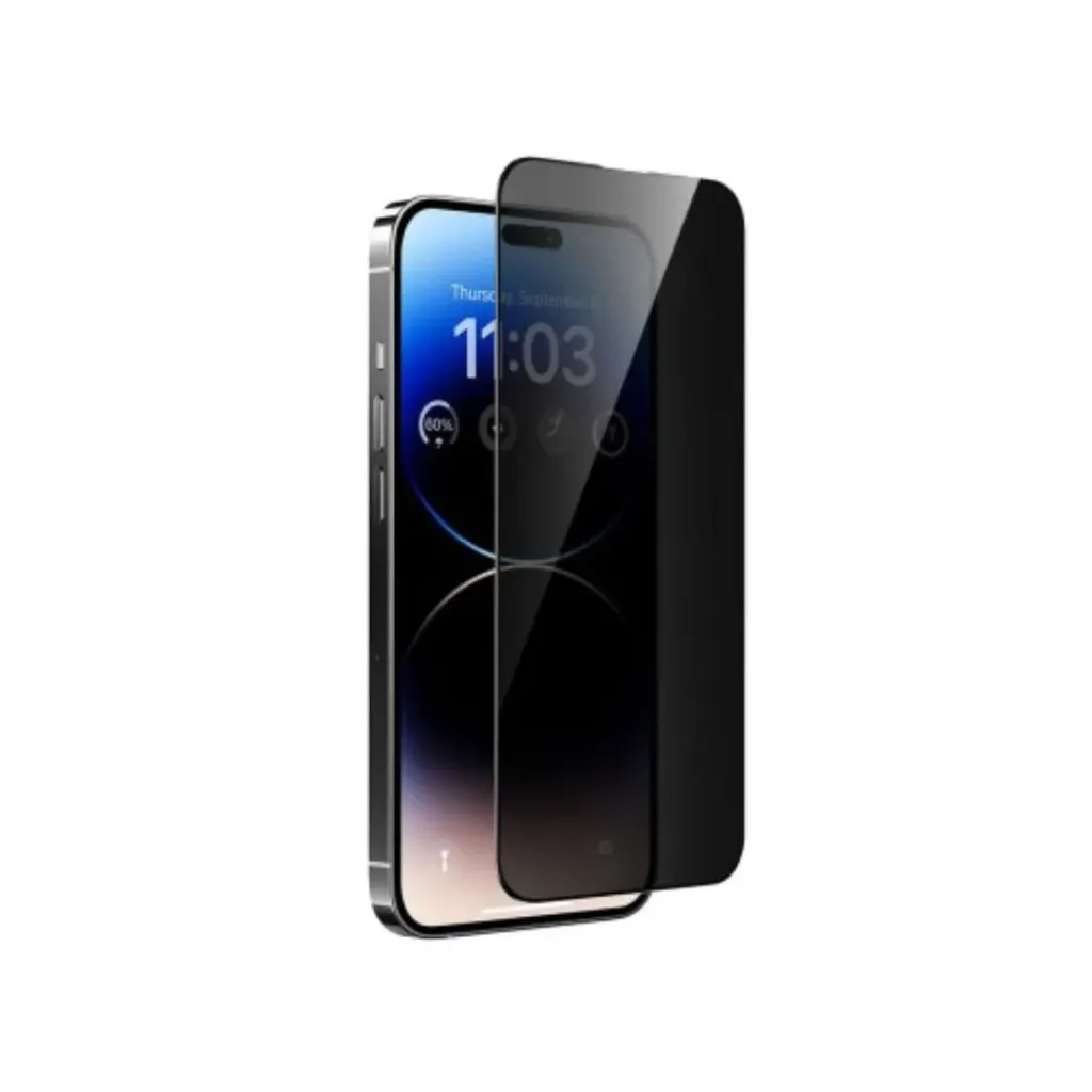 [8034182107341] obaStyle iPhone 14 Pro Max Privacy Tempered Glass Screen