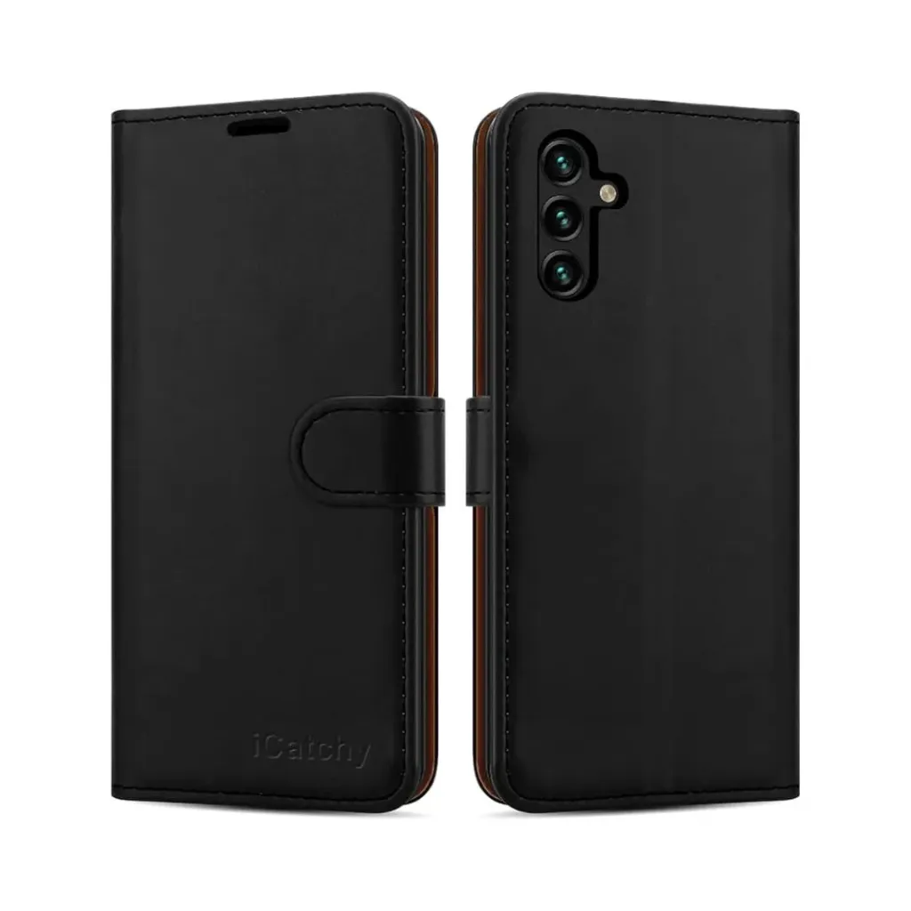 [8034173223982] obaStyle Samsung A14 Book Case in Black