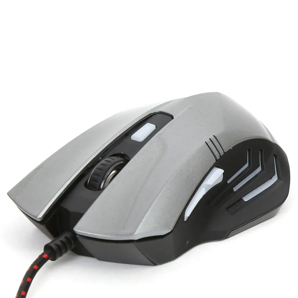 [5907595437646] Omega Varr 3200DPI Gaming Mouse - Grey