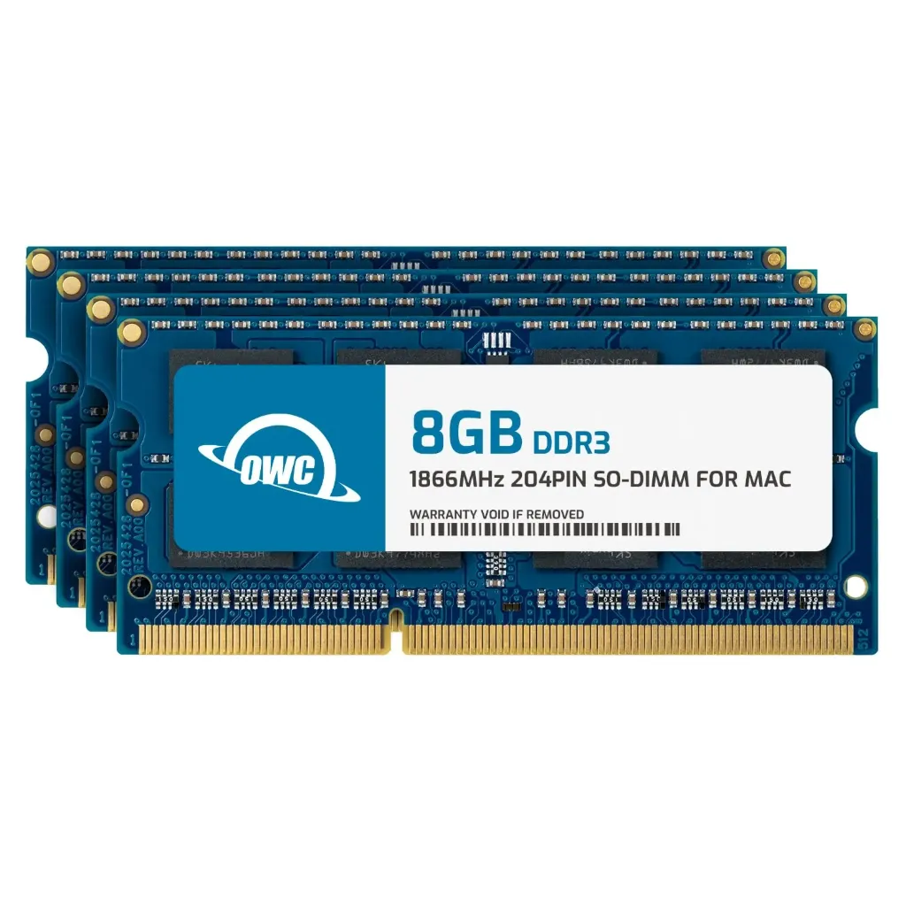 OWC - 32GB Memory Upgrade Kit - 4 x 8GB PC14900 DDR3 1866MHz SO-DIMMs for IMAC 2015