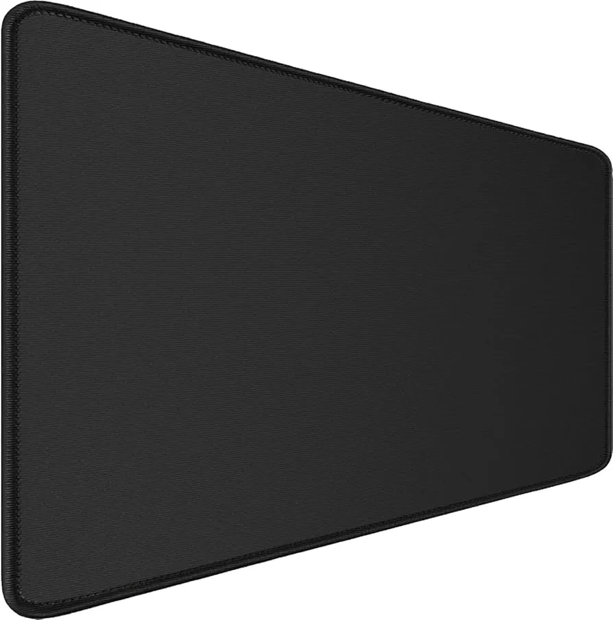 [45414294185] Premium Black Gaming Mouse Pad (Large)