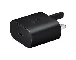 Samsung 25W PD Adapter UK Plug Black