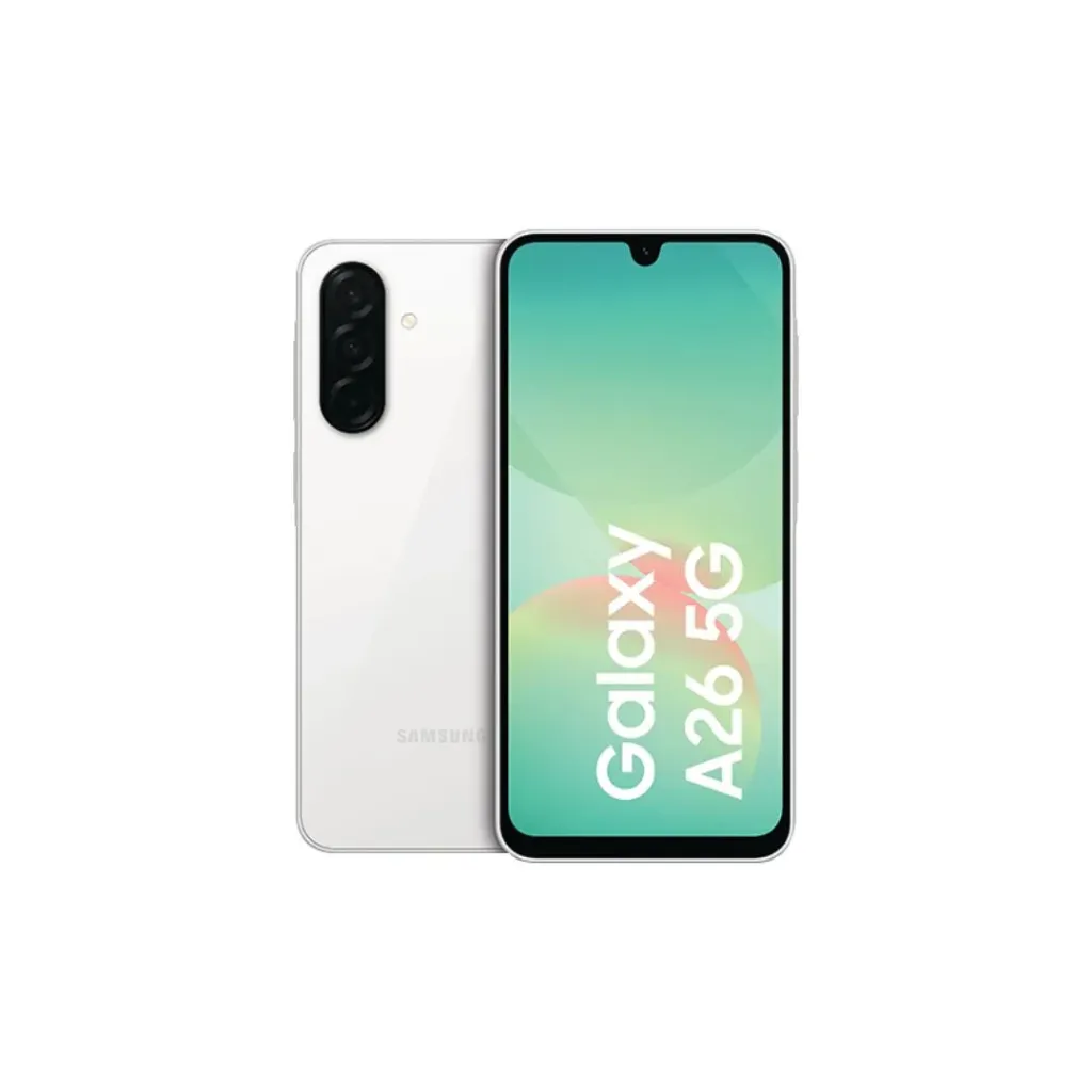 [11381] Samsung Galaxy A26 128GB 6GB RAM 5G White