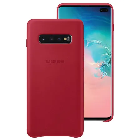 [2008078000784] Samsung Galaxy S10+ Phone Case - Basic Red