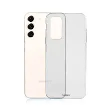 [10704] Samsung Galaxy S23 Phone Case - Clear & Silver