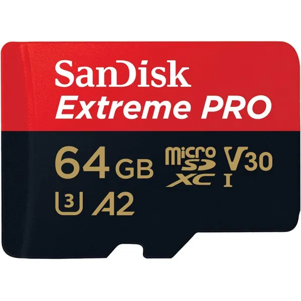 [619659188573] 64GB SDXC Micro SD Card | SanDisk Extreme Pro