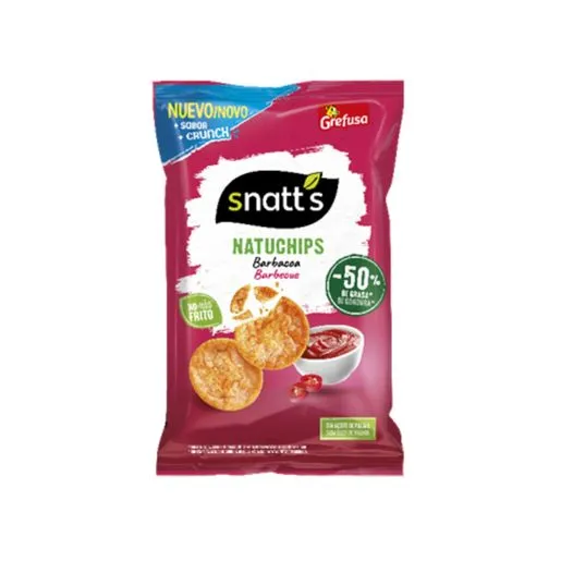 Snatts Natuchips BBQ 75GR
