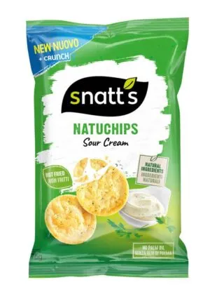 [M2204] Snatts Natuchips Sour Cream 75GR