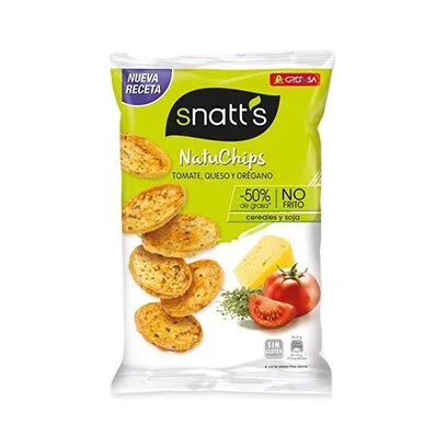 [M2202] Snatts Natuchips Tom.cheese & Oregano 75GR
