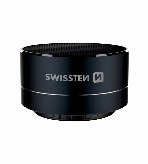 [8595217451179] Swissten i-METAL Bluetooth Speaker - Black