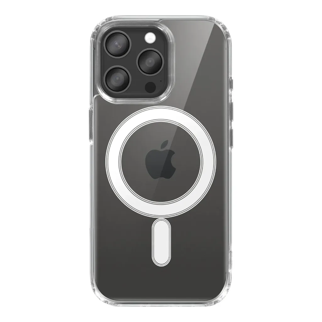[8595217483118] Swissten iPhone 15 Pro Clear MagStick Case
